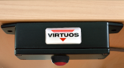 Die Taste zum Öffnen für Virtuos Kassenschubladen