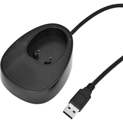 CCD 2D čtečka Virtuos HW-855A, bezdrátová, základna, USB, černá  EHE0003 7
