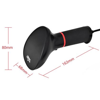 CCD 2D čtečka Virtuos HT-855A, USB, stojánek, černá  EHE0004 6