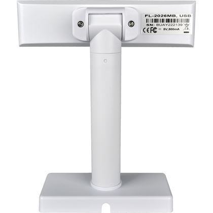 LCD zákaznický displej Virtuos FL-2026MB 2x20, USB, bílý  EJG0009 3