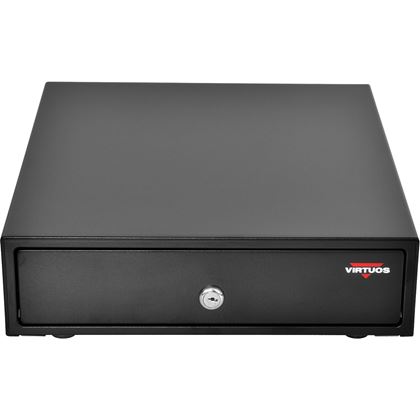 Pokladní zásuvka mikro EK-300C - s kabelem, pořadač 3/4, 9-24V, černá  EKN0111 2