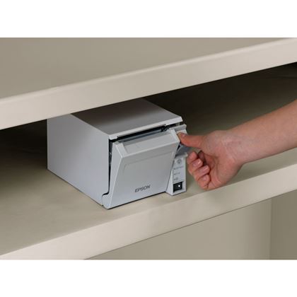 Tiskárna EPSON TM-T70II, USB + serial (RS-232), tmavě šedá  EFD0061 6