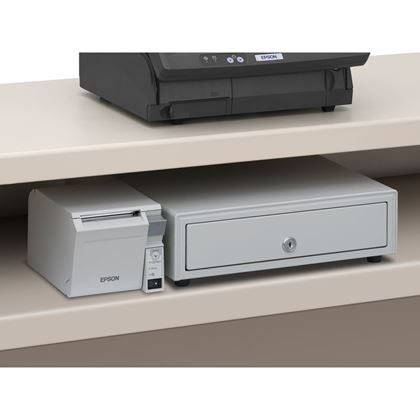 Tiskárna EPSON TM-T70II, USB + serial (RS-232), světle šedá  EFD0062 7