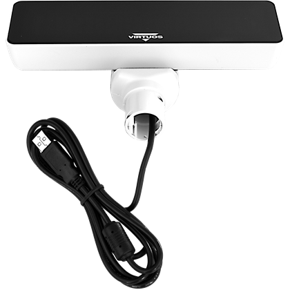 VFD zákaznický displej Virtuos FV-2030W 2x20 9mm, USB, bílý  EJG1004 4