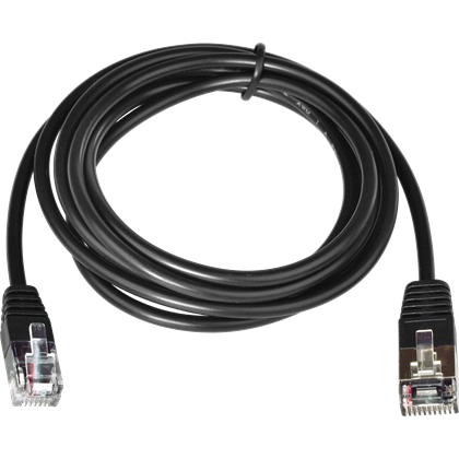 Kabel RJ12 24V pro pokl. zásuvku a tiskárnu, 1,1 m, černý