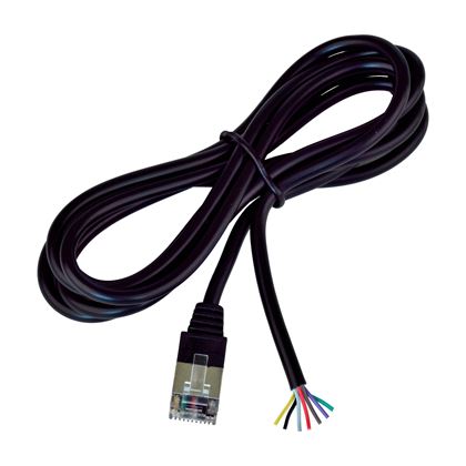 Univerz. kabel bez konektoru pro výrobu k pokl. zásuv., 1,5 m, černý