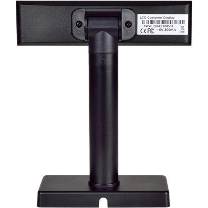 LCD zákaznický displej Virtuos FL-2026MB 2x20, USB, černý  EJG0008 3
