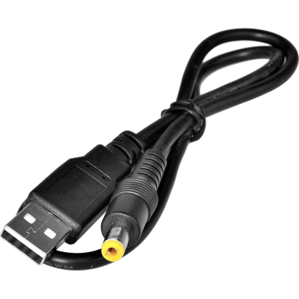 Napájecí redukce USB -> jack 5.5/2.1, 5V, 0,5 m