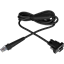 Kabel RS-232 pro čtečky Virtuos HT-10, HT-310, HT-850, HT-900, HW-311, tmavý