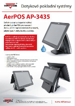 Dotykový systém AerPOS AP-3435