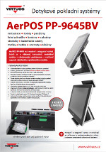 Dotykový systém AerPOS PP-9645