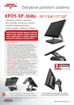 Dotykový systém XPOS XP-368x
