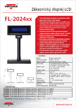LCD zákaznické displeje FL-2024