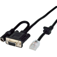 Kabel RS-232 pro čtečky Virtuos HT-861A, tmavý 