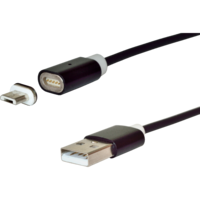 Datový kabel micro USB, magnetický, nabíjecí, 1,8 m 