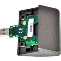 Čtečka RFID karet pro XPOS, 13.56 MHz, USB (emulace RS232), šedá 