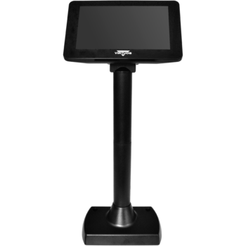 7&quot; LCD barevný zákaznický monitor Virtuos SD700F, USB, černý  - 2