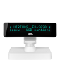VFD zákaznický displej Virtuos FV-2030W 2x20 9mm, USB, bílý - 2/7