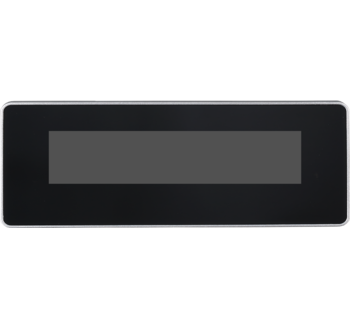 LCD displej zákaznický LCM 20x2 pro AerPOS, černý  - 3