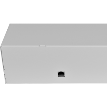 Pokladní zásuvka C430C - s kabelem, kov. držáky, nerez panel/bílá  - 3