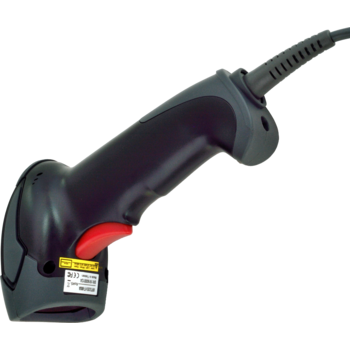 Laserová čtečka Virtuos HT-900A, USB, stojánek, černá  - 4
