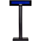 LCD zákaznický displej Virtuos FL-2026MB 2x20, USB, černý - 4/5